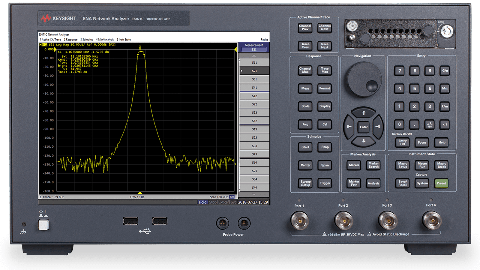 E5071C Network Analyzer