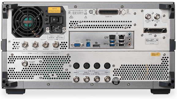 E5071C Network Analyzer Rear