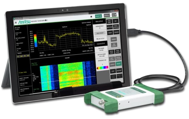 MS2760A Spectrum Analyzer - Display Detail